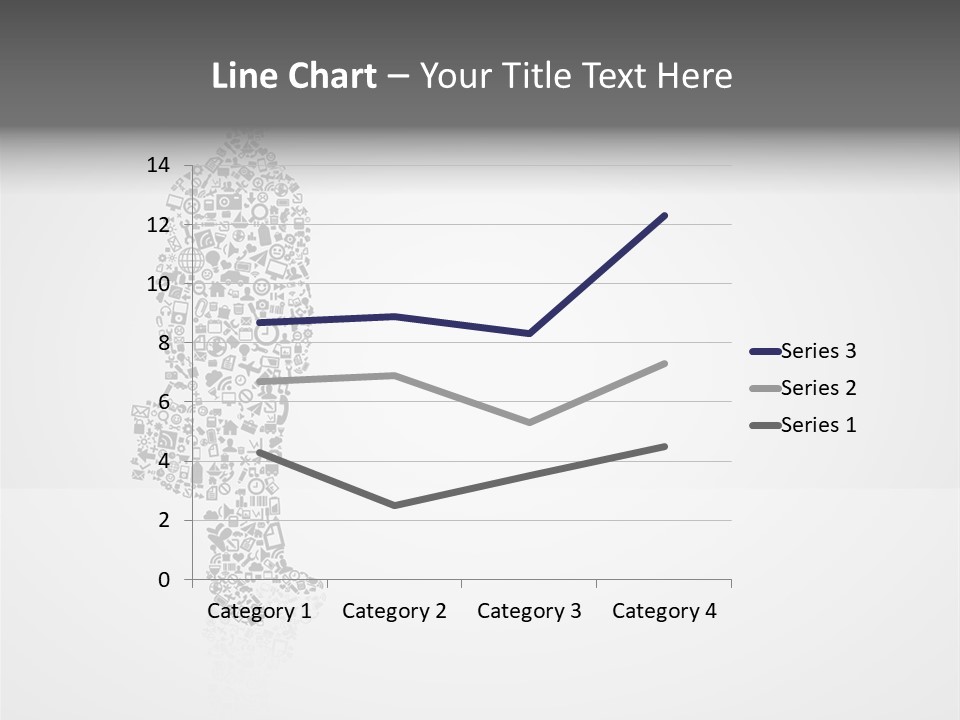 Teamwork Figure Happy PowerPoint Template