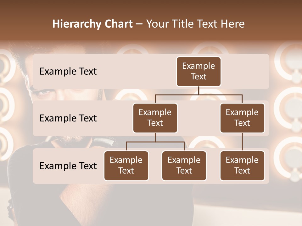 Beauty Pose Background PowerPoint Template