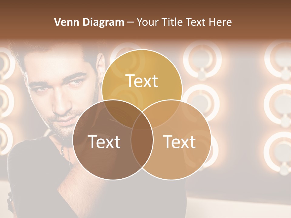 Beauty Pose Background PowerPoint Template