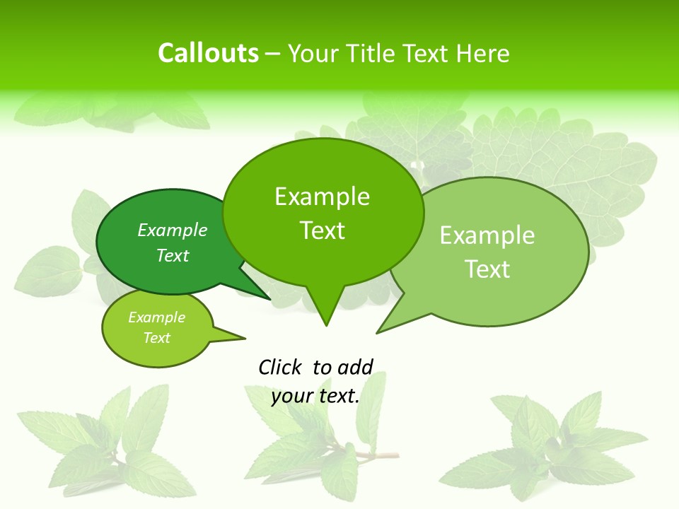 Cook Peppermint Lemon PowerPoint Template