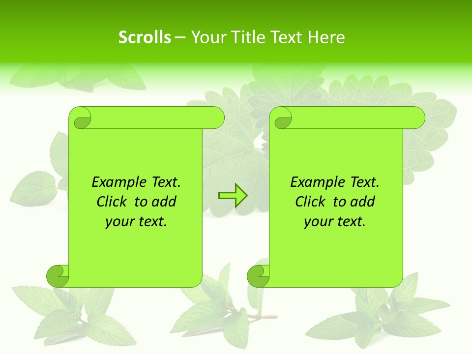 Cook Peppermint Lemon PowerPoint Template