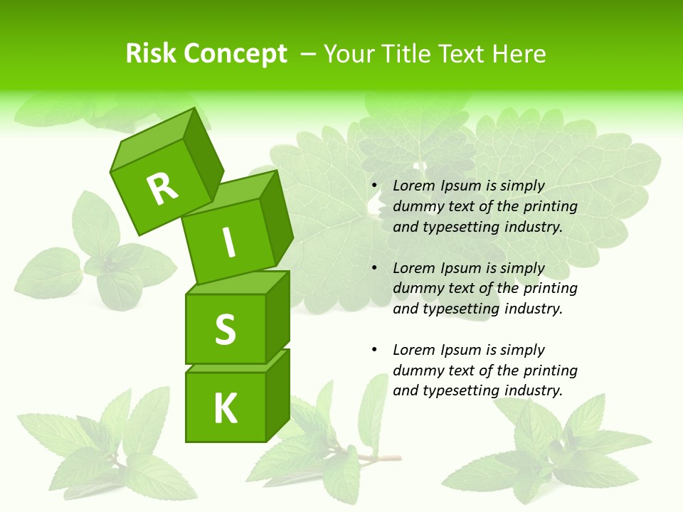 Cook Peppermint Lemon PowerPoint Template