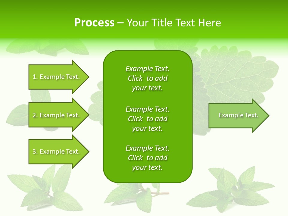 Cook Peppermint Lemon PowerPoint Template