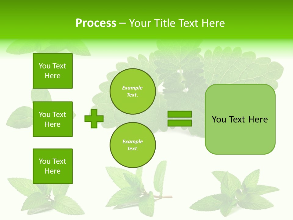 Cook Peppermint Lemon PowerPoint Template