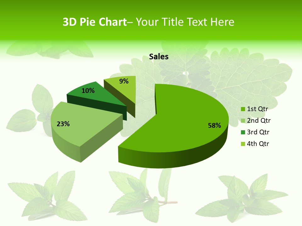 Cook Peppermint Lemon PowerPoint Template