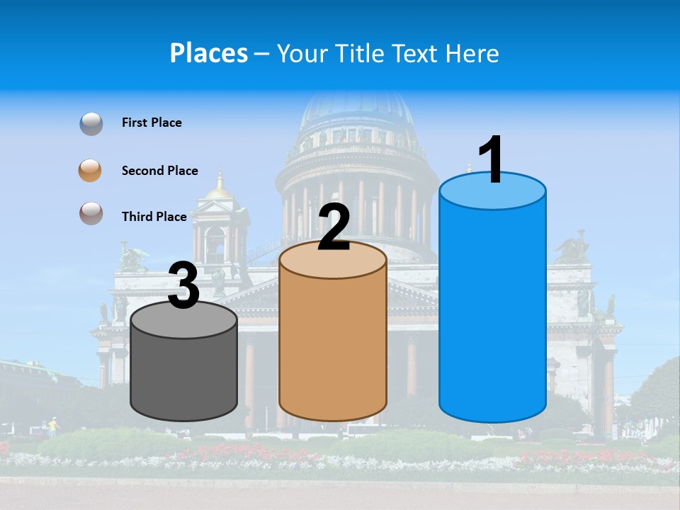 Destinations Christianity Petersburg PowerPoint Template