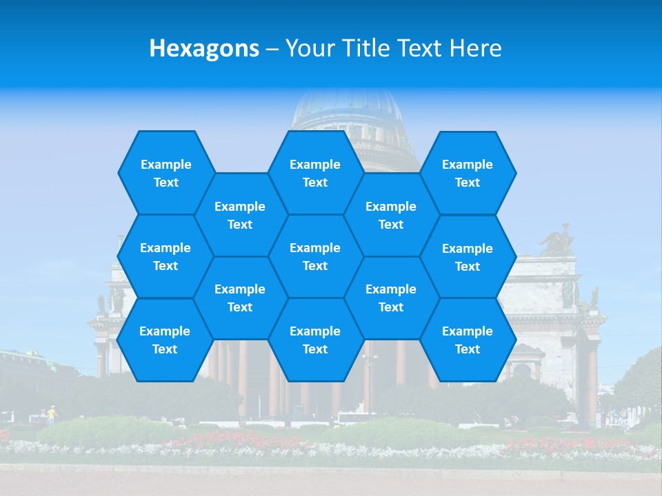 Destinations Christianity Petersburg PowerPoint Template