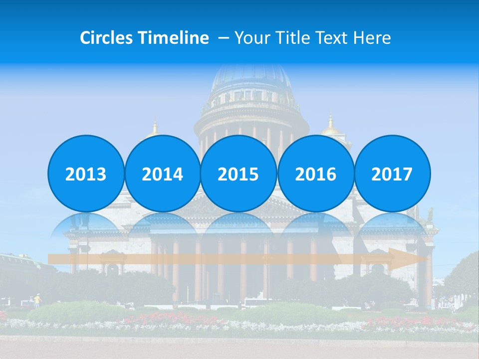 Destinations Christianity Petersburg PowerPoint Template