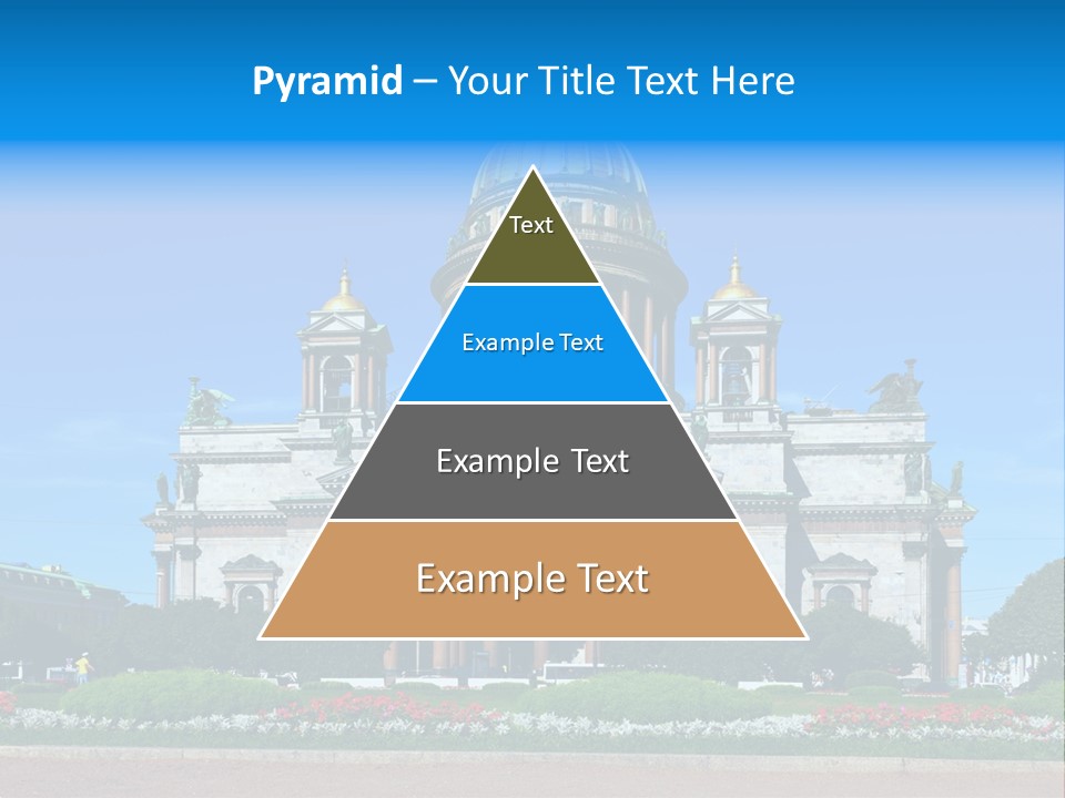 Destinations Christianity Petersburg PowerPoint Template