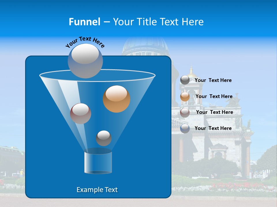 Destinations Christianity Petersburg PowerPoint Template