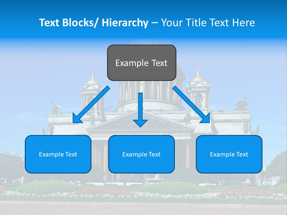 Destinations Christianity Petersburg PowerPoint Template