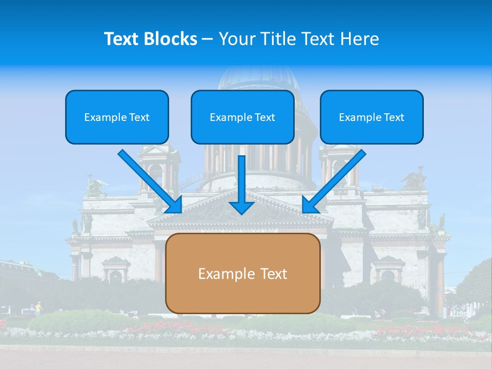 Destinations Christianity Petersburg PowerPoint Template