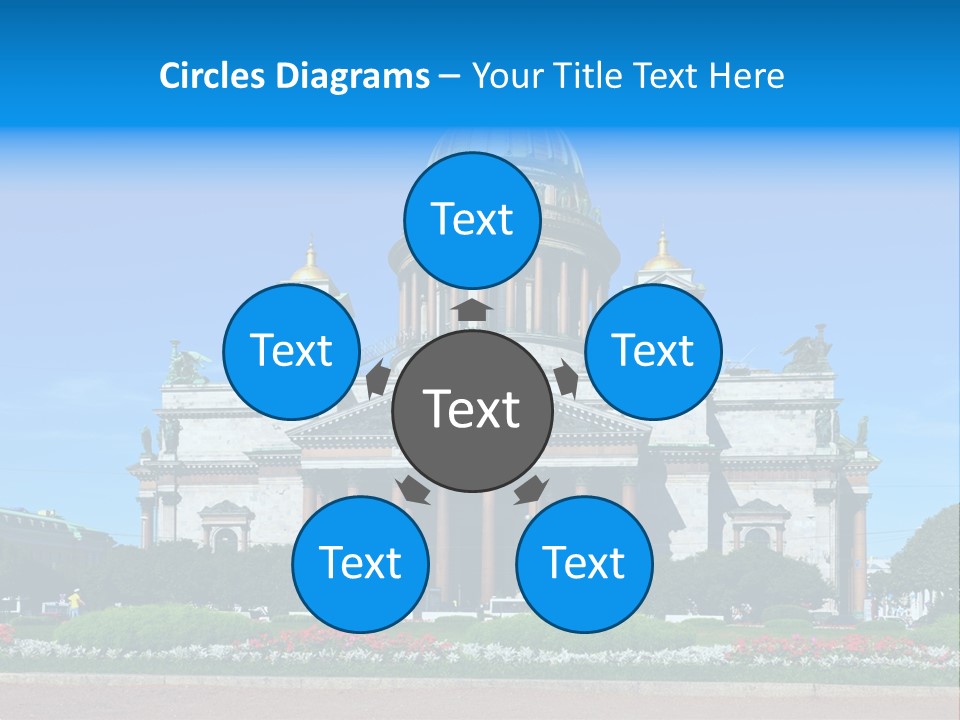 Destinations Christianity Petersburg PowerPoint Template