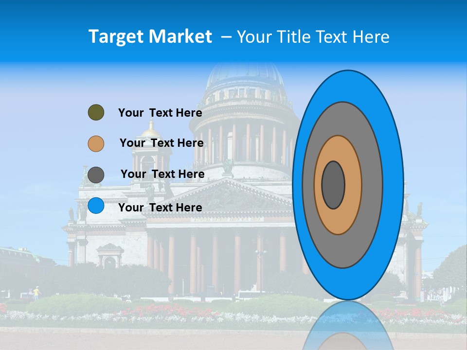 Destinations Christianity Petersburg PowerPoint Template