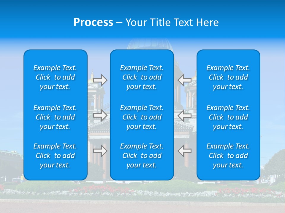 Destinations Christianity Petersburg PowerPoint Template