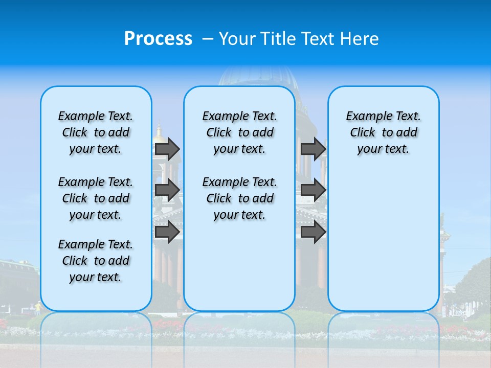 Destinations Christianity Petersburg PowerPoint Template