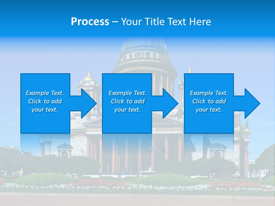 Destinations Christianity Petersburg PowerPoint Template