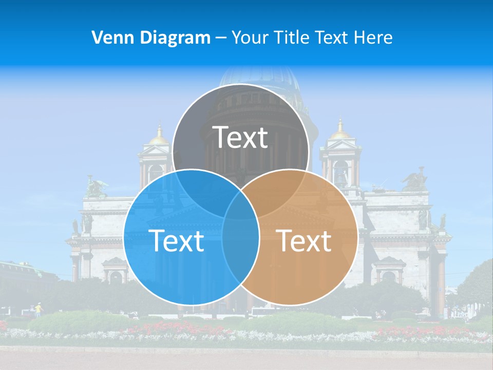 Destinations Christianity Petersburg PowerPoint Template