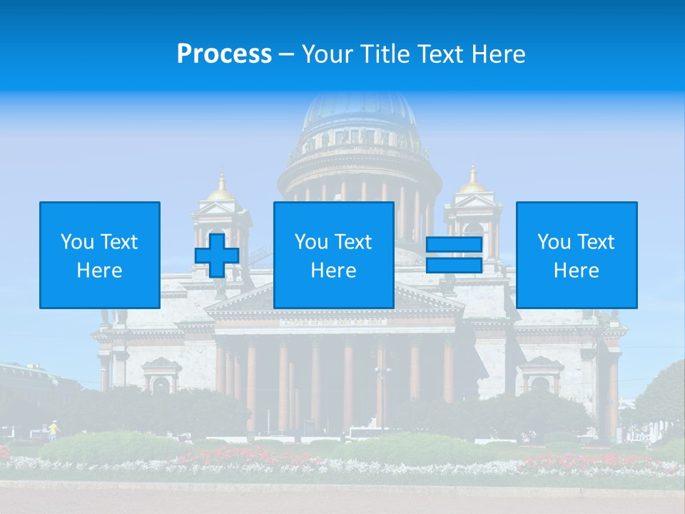 Destinations Christianity Petersburg PowerPoint Template