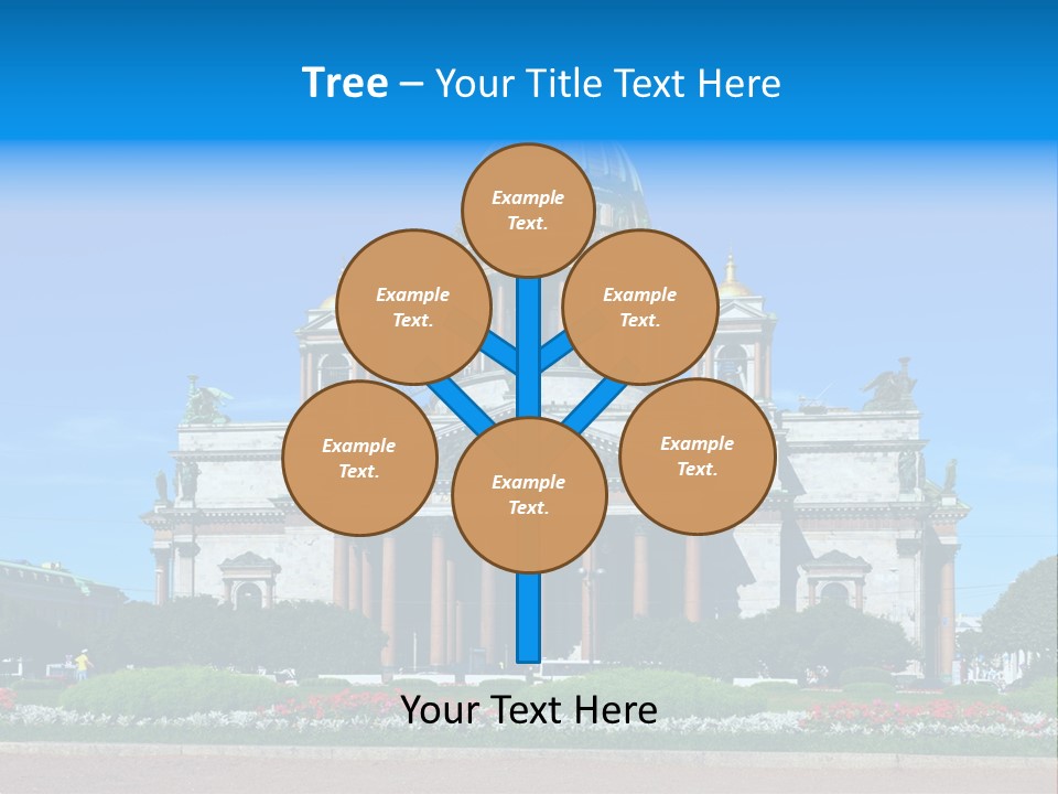 Destinations Christianity Petersburg PowerPoint Template