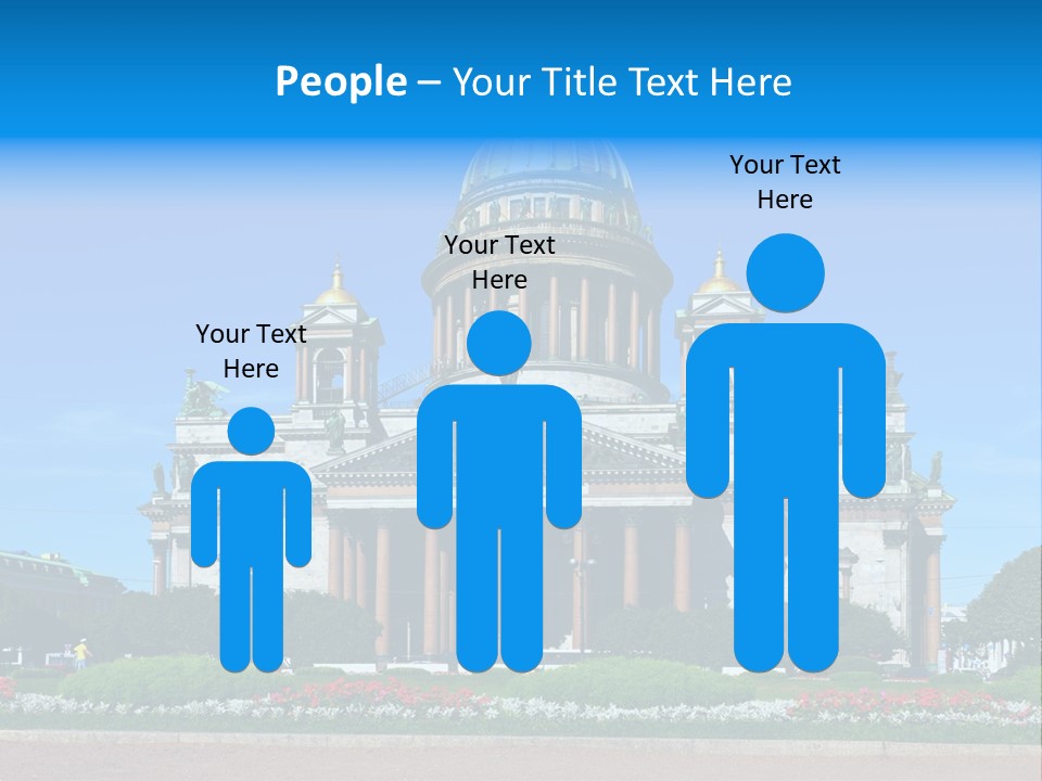 Destinations Christianity Petersburg PowerPoint Template