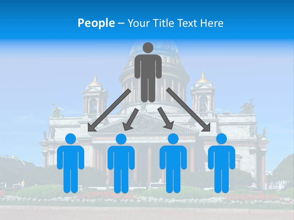 Destinations Christianity Petersburg PowerPoint Template