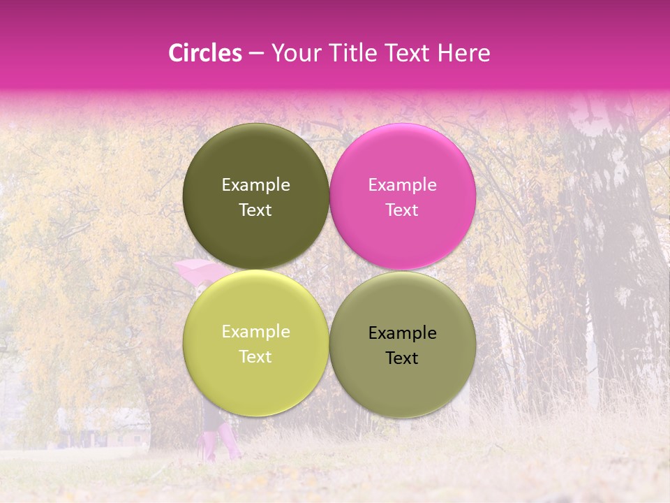 People Rear View One PowerPoint Template