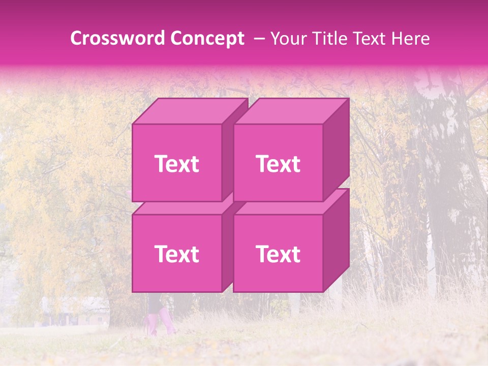 People Rear View One PowerPoint Template