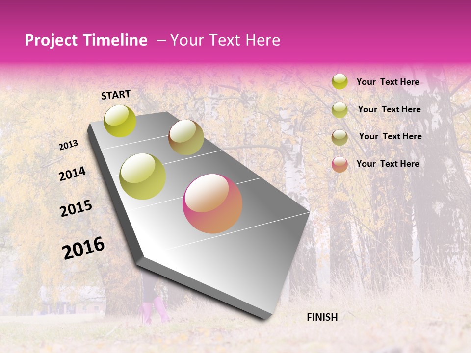 People Rear View One PowerPoint Template