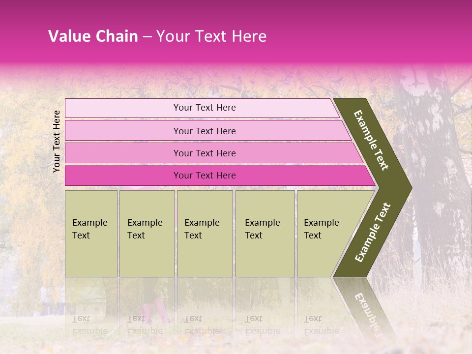 People Rear View One PowerPoint Template