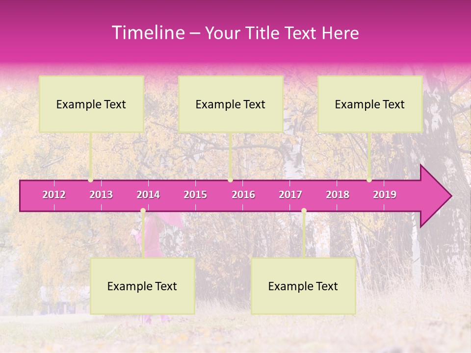People Rear View One PowerPoint Template
