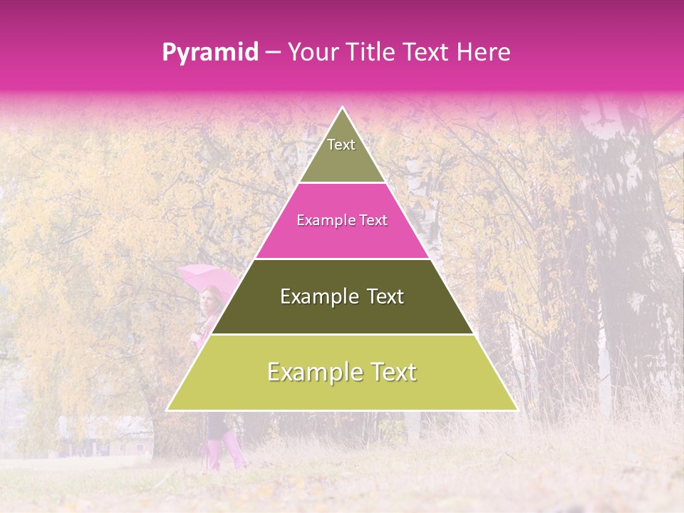 People Rear View One PowerPoint Template