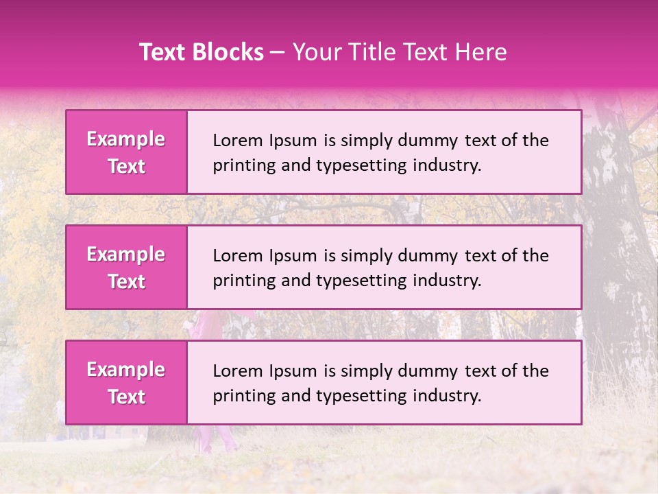 People Rear View One PowerPoint Template