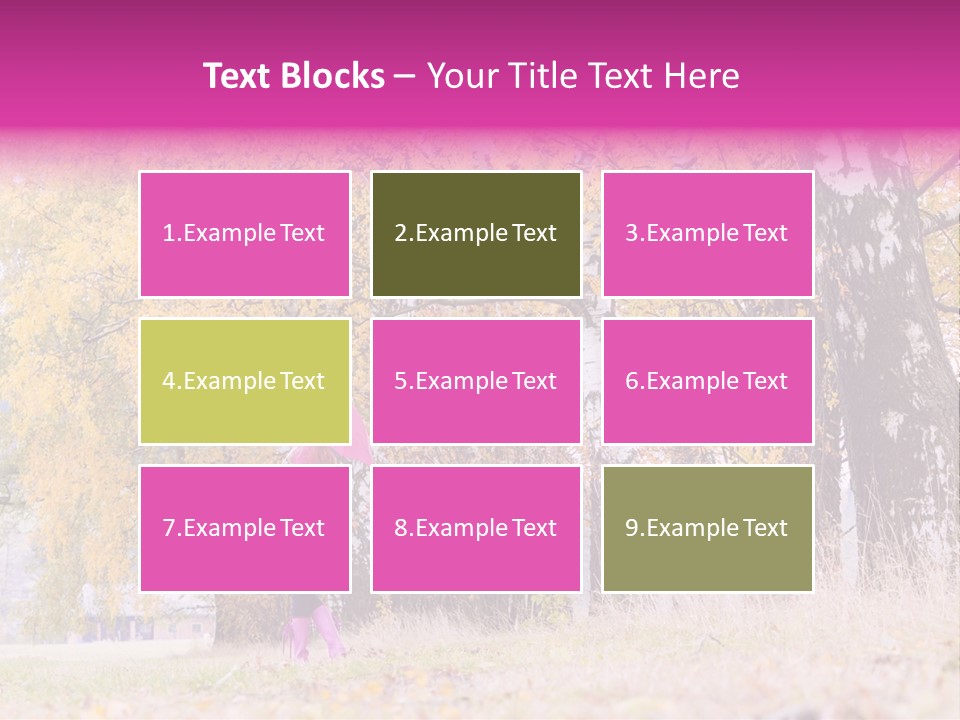 People Rear View One PowerPoint Template