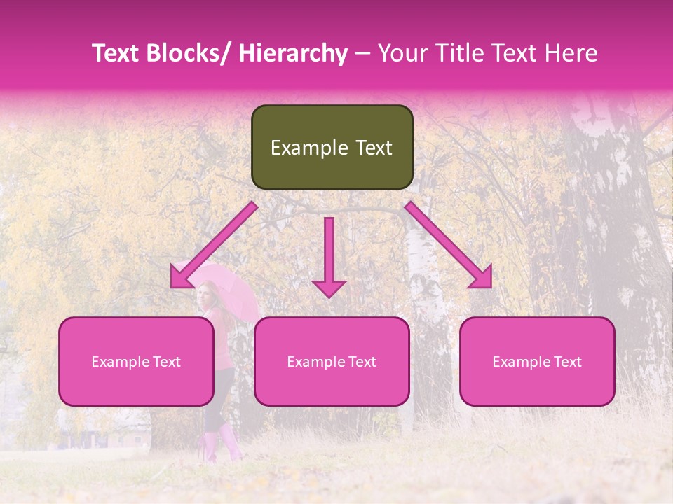 People Rear View One PowerPoint Template