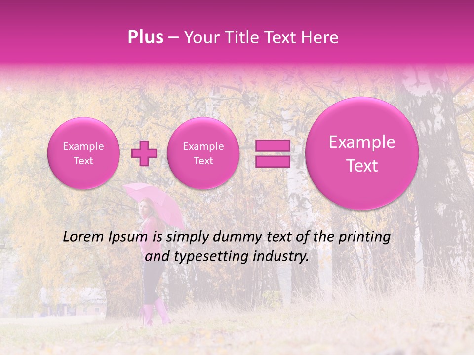 People Rear View One PowerPoint Template