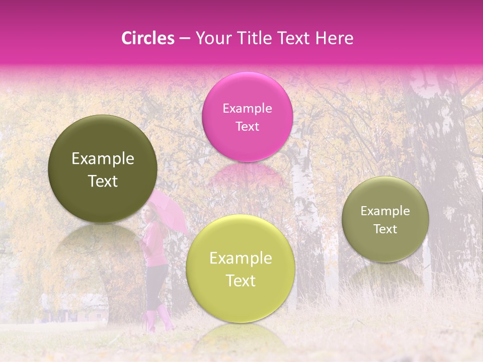 People Rear View One PowerPoint Template