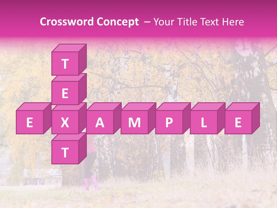 People Rear View One PowerPoint Template