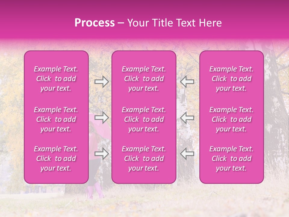 People Rear View One PowerPoint Template