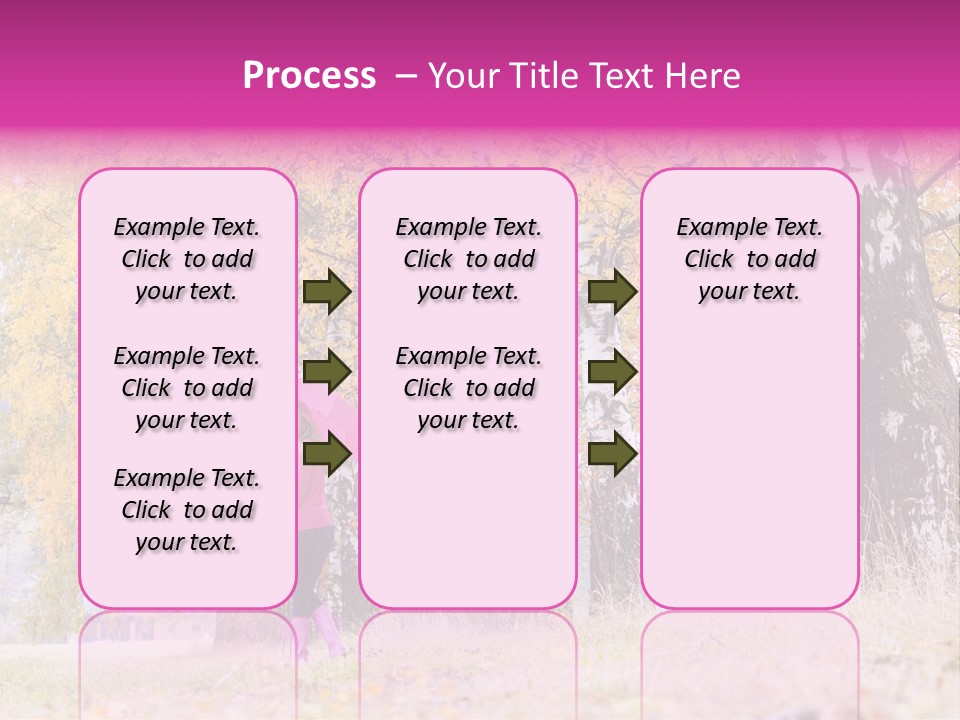 People Rear View One PowerPoint Template