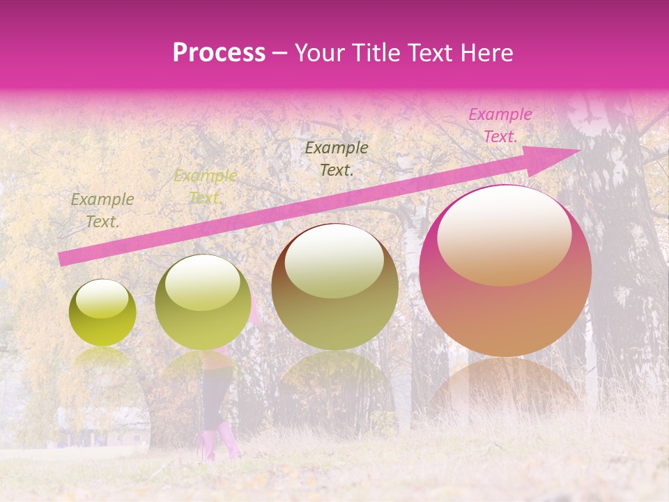 People Rear View One PowerPoint Template