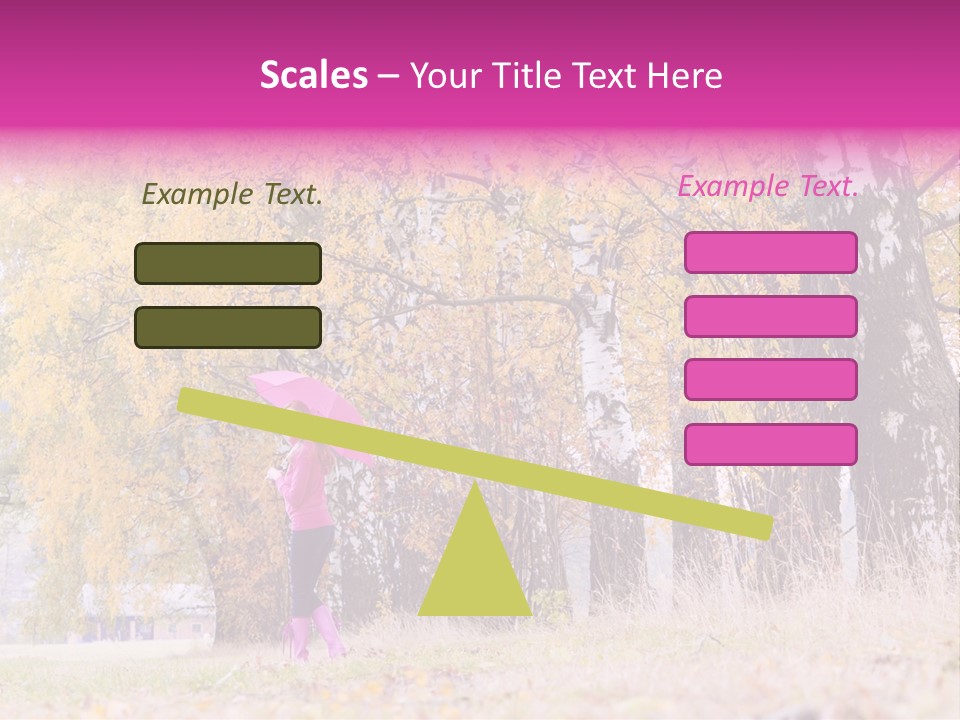 People Rear View One PowerPoint Template