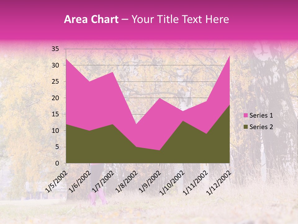 People Rear View One PowerPoint Template