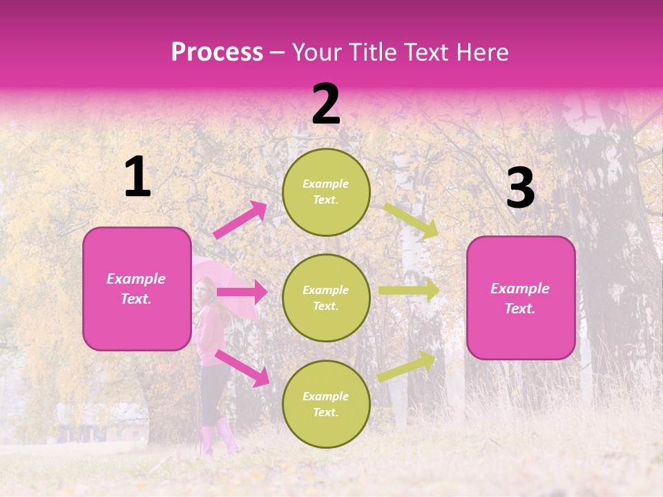 People Rear View One PowerPoint Template