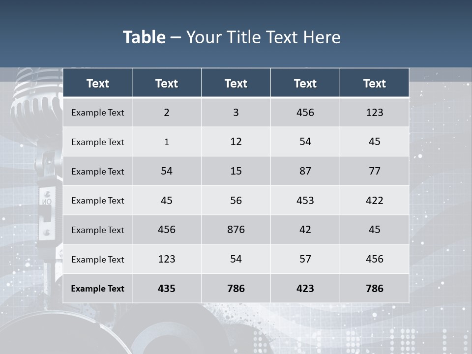 Air Equipment Retro PowerPoint Template