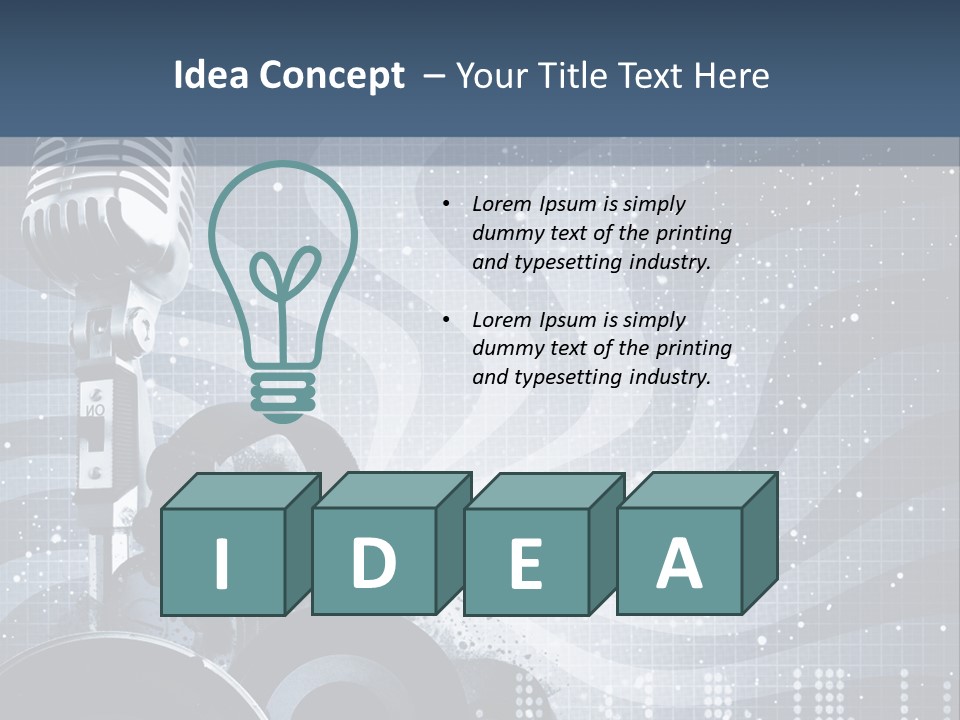 Air Equipment Retro PowerPoint Template