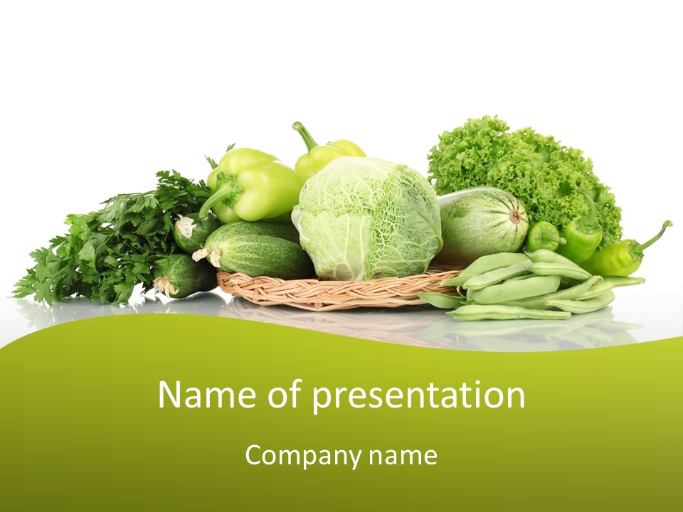 Lifestyle Lightweight Bean PowerPoint Template