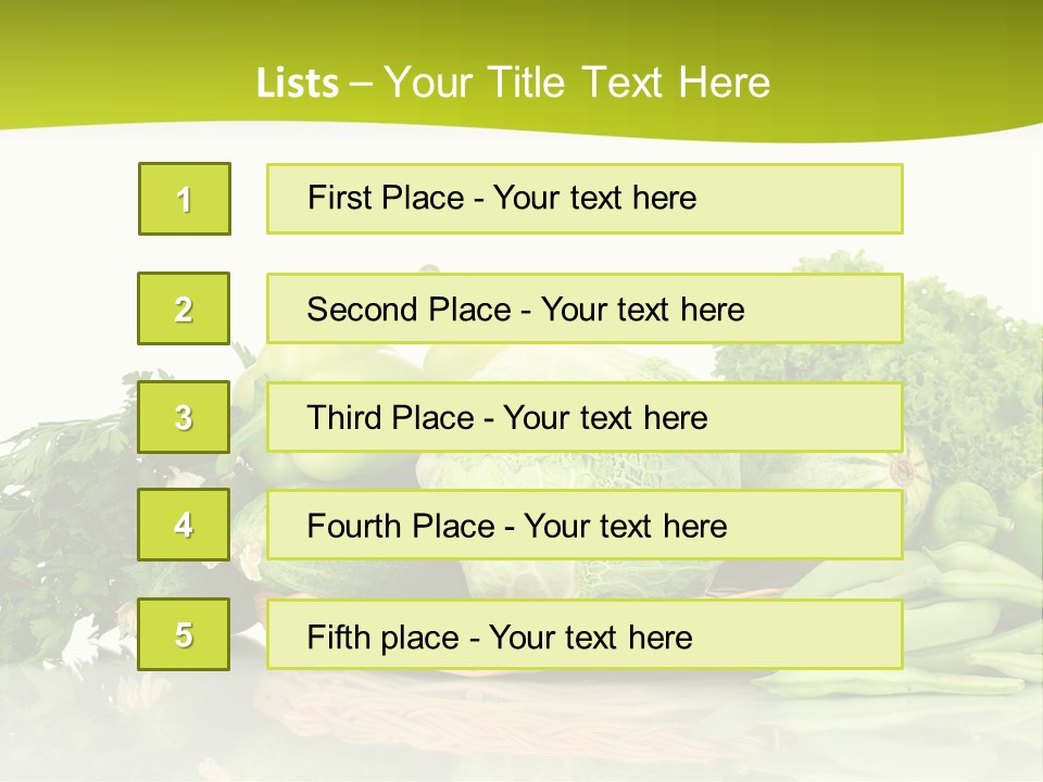 Lifestyle Lightweight Bean PowerPoint Template