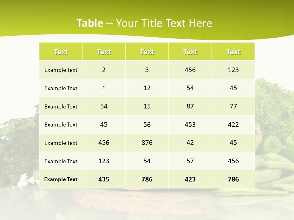 Lifestyle Lightweight Bean PowerPoint Template