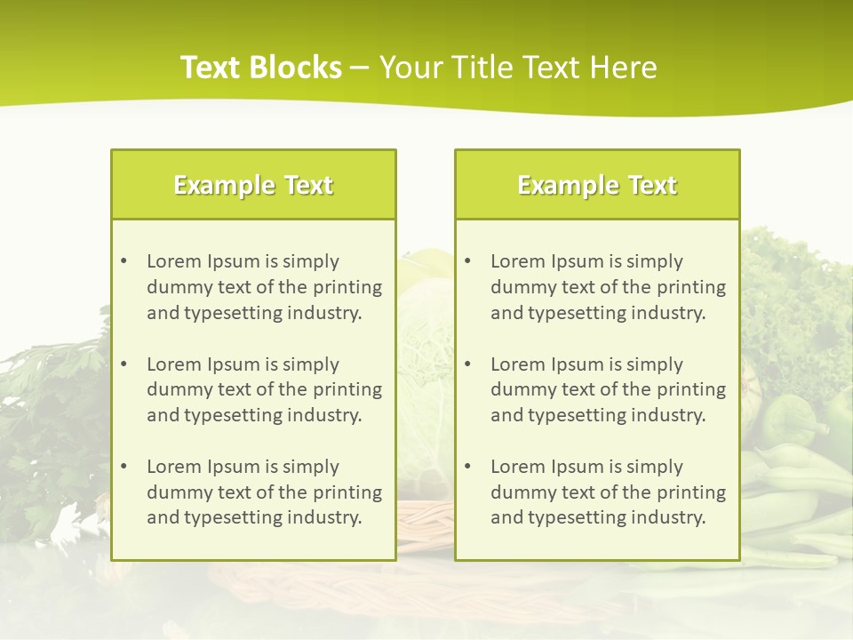 Lifestyle Lightweight Bean PowerPoint Template